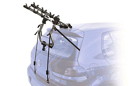 Avenir Portabicicletas trasero para 3 bicicletas, aluminio