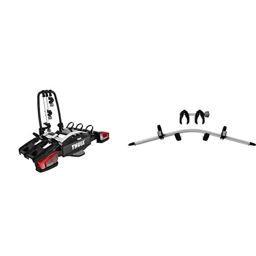Thule VeloCompact 3 13-Pin Portabicicletas Compacto + 4th Bike Adapter