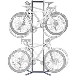 Delta - Soporte de gancho para bicicleta, unisex, color gris, estándar