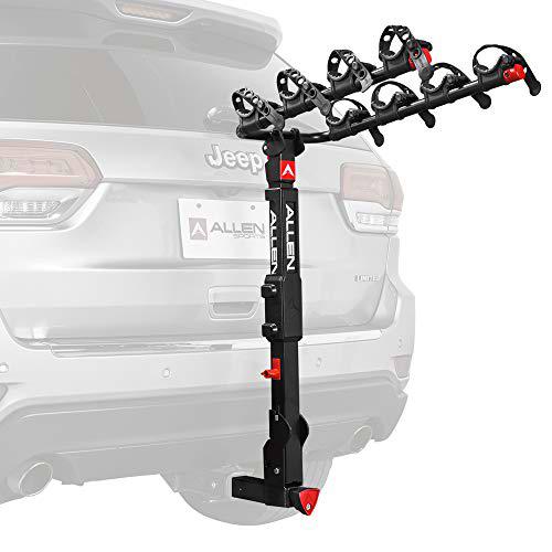 Allen Sports Premier - Portabicicletas de liberación rápida para 2 Pulgadas Enganche