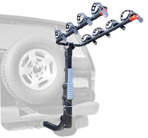 Allen Sports Premier Hitch Mounted 4-Bike Carrier for Vehicles with External Spare Tires