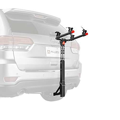 Allen Sports Deluxe 2-Bike Hitch Mount Rack with 1-2 Inch Receiver