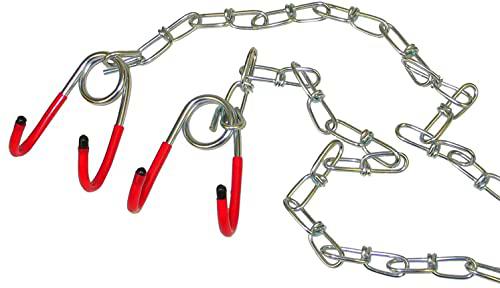 Harren 2 Ganchos de Techo para Bicicleta con Cadenas Sporting_Goods