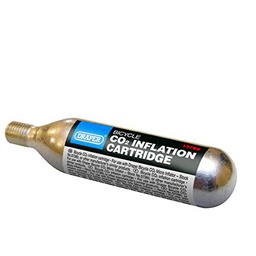 Draper 13786 16g Bicycle Co2 Inflation Cartridge (Pack of 5) Herramientas para Bicicleta