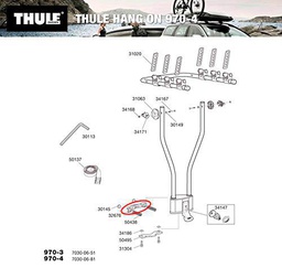 Thule TH32676 Soporte, Unisex Adulto, Multicolor, Talla Única