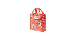 Basil - Bolso Impermeable (19 L), diseño con Estampado de Flores Coral