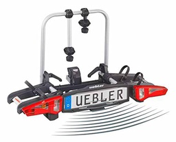 Uebler Portabicicletas Gancho de Remolque i21 con función de Giro a 90º y Control de Marcha atrás