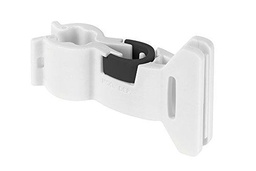 Race One R1 Clip Multiuso, Unisex Adulto, Blanco