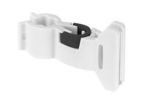 Race One R1 Clip Multiuso, Unisex Adulto, Blanco
