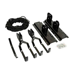 Lampa INT Auto 1165345 Portabicicletas de Pared, Negro