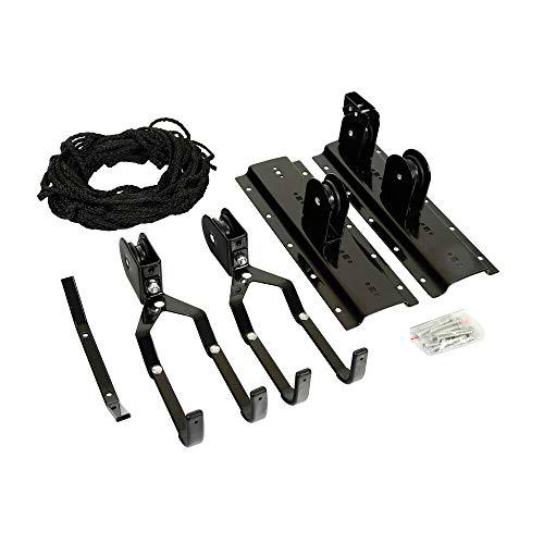 Lampa INT Auto 1165345 Portabicicletas de Pared, Negro