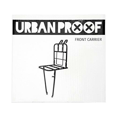 Urban Prueba Unisex Bicicleta Front Carrier, Negro, un tamaño