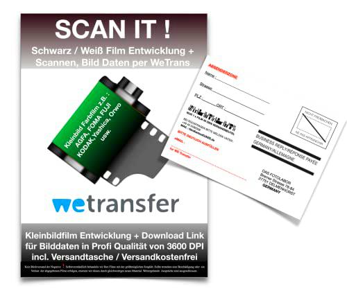 Negro+White Miniatura Filmentauflung y escanear, imágenes de Transferencia por Nosotros