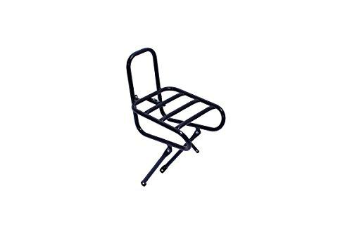 Steco Smooth Portapacchi V.R, Unisex Adulto, Nero, Ø 16 mm Stahlrohr