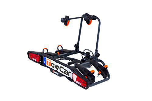 towcar TCTR002 TR2 Portabicicletas, Negro/Naranja, 100x65x24