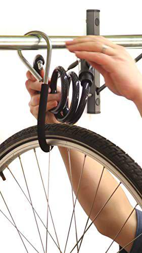 Mottez M045C - Soporte de pared para 5 bicicletas