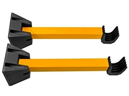 Soporte para bicicleta de pared OBH1, 2 ganchos, 30 cm de longitud, Perel