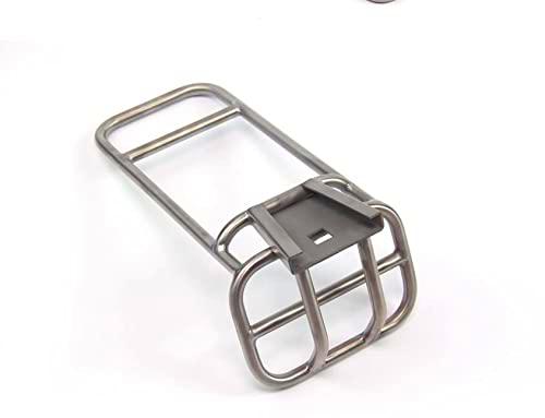 London Craftwork Soporte Delantero de Titanio para Bicicletas Plegables Brompton