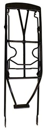 Durca Ertedis 800715 Bicycle Rear Rack - portaequipajes para Bicicleta (Negro)