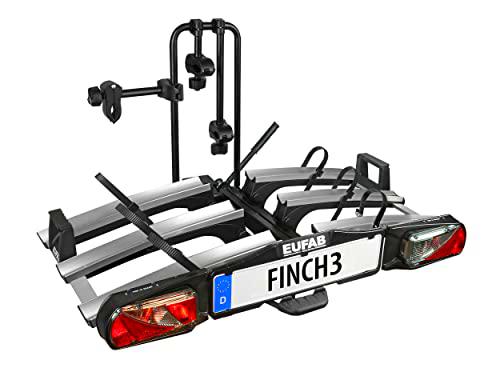 EUFAB 11598 Finch Portabicicletas para 3 Bicicletas
