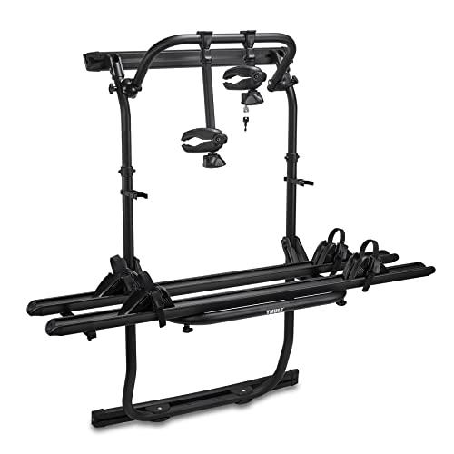 Volkswagen 7C4071104C Portabicicletas Trasero para 2X Bicicletas Portabicicletas Puerta Trasera para VW Crafter Grand California