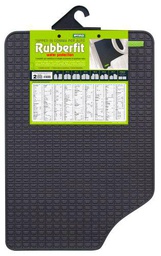 CORA 000134003 Rubberfit - Juego de 2 Alfombrillas Delanteras para Coche FIT-2
