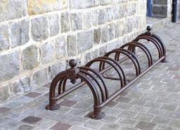 Mottez Versailles - Aparcabicicletas para 5 Bicicletas