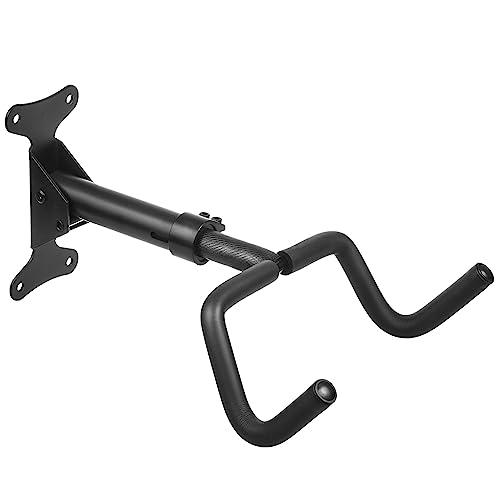 Maclean MC-431 Soporte de Pared para Bicicletas Portabicicletas Horizontal Ajustable Ganchos de Acero Carga máx. 30 kg
