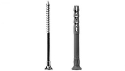 koelner 5906675123622 - Tacos de yeso (6 x 60 mm, sin reborde