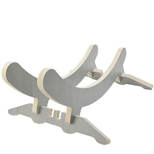 RASENFREUND Soporte para bicicleta de madera para bicicleta de hasta 29 pulgadas