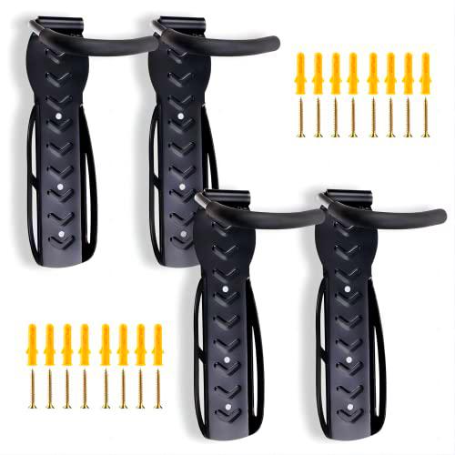 LYCAON - Soporte para bicicleta de pared, soporte de pared para bicicleta (gris definitivo)