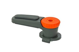 VAUDE QMR Rail Hook 2.0 Recambio, Unisex Adulto, Negro