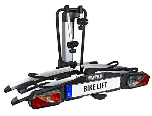 Eufab 11535 portabicicletas Bike Lift para Enganche del Remolque