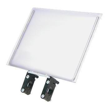 Dyto Fahrrad Zubehör Kartenhalter - Accesorio de iluminación para Bicicletas, Color Rojo