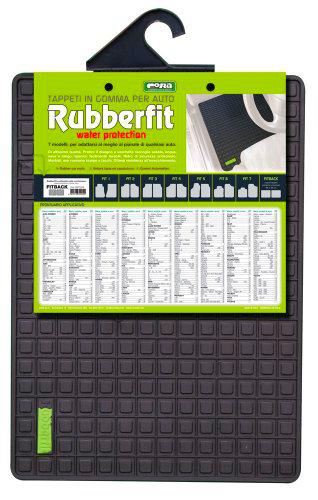 CORA Rubberfit 000134005 Goma de felpudos para Trasera