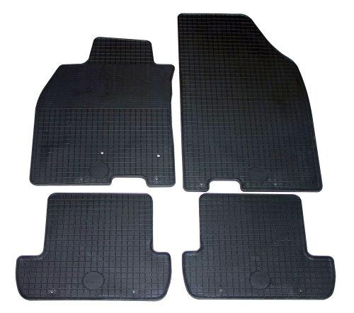 Cora 000132093 koder felpudos de Goma, 4 Unidades