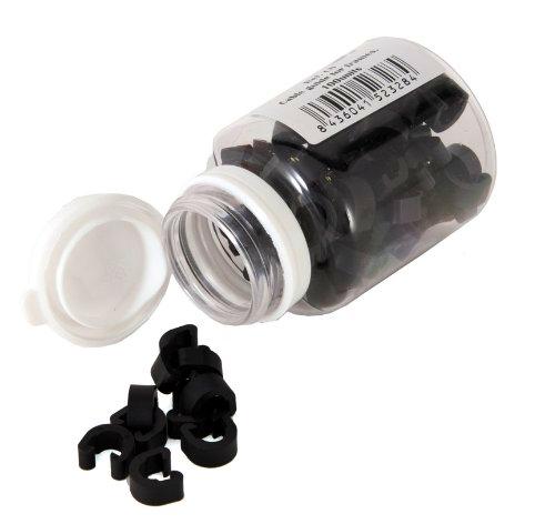 MSC Bikes CS. 100Uni - Clip para Sujetar Cables al Cuadro de Ciclismo