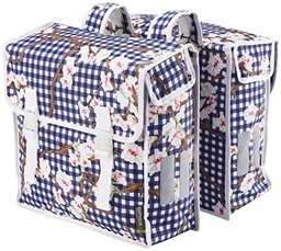 Basil Womens - Bolsa Doble para Bicicleta Azul Azul