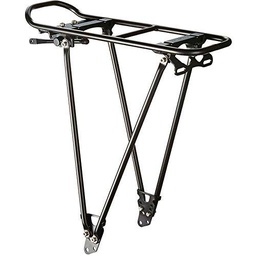 Racktime Foldit Portaequipajes, Unisex Adulto, Negro, Size