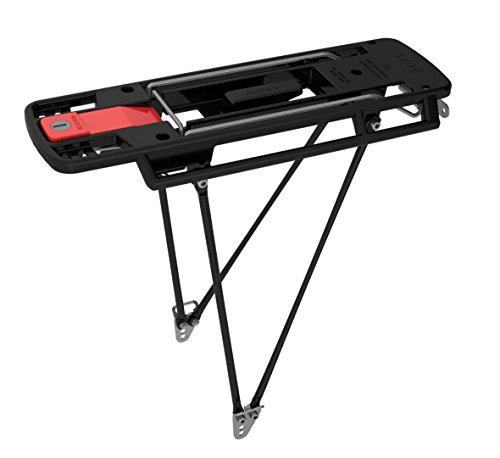 Pletscher Dual - Portaequipajes para Bicicleta, Color Negro