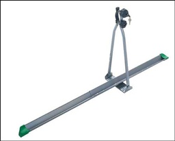 MENABO Huggy Lock Portabicicletas para el Techo, Gris