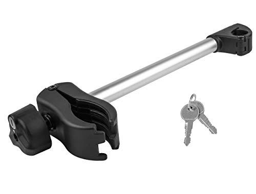 EUFAB 11238 Soporte de Marco extraíble, Largo, se Puede Cerrar con Llave