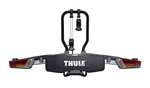 Thule EasyFold XT 2, Portabicicletas para bola de remolque totalmente plegable