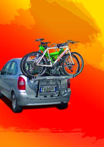 Fabbri Bicicleta Aceptar 3 6201811 Van PORTABICICLETAS Trasero para 3 Autos MPV