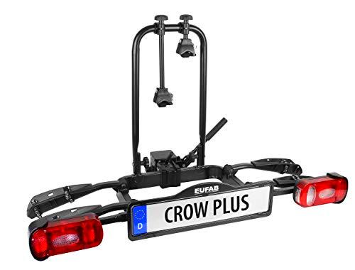 EUFAB 11582 Crow Plus - Portabicicletas Ampliable